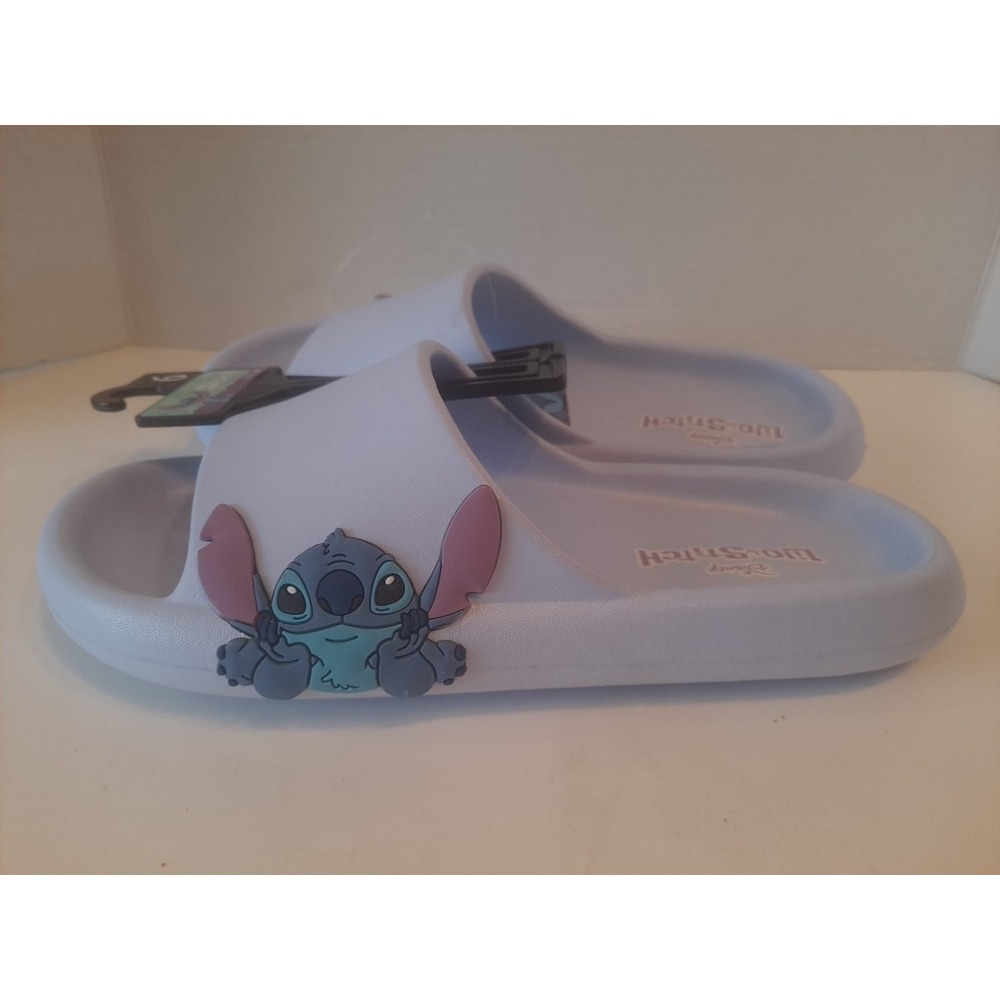 NWT Groundup Disney Lilo And Stitch Kids‎ Size 6 Blue Slides